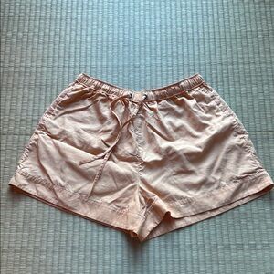 & Other Stories Light Pink Athletic Shorts